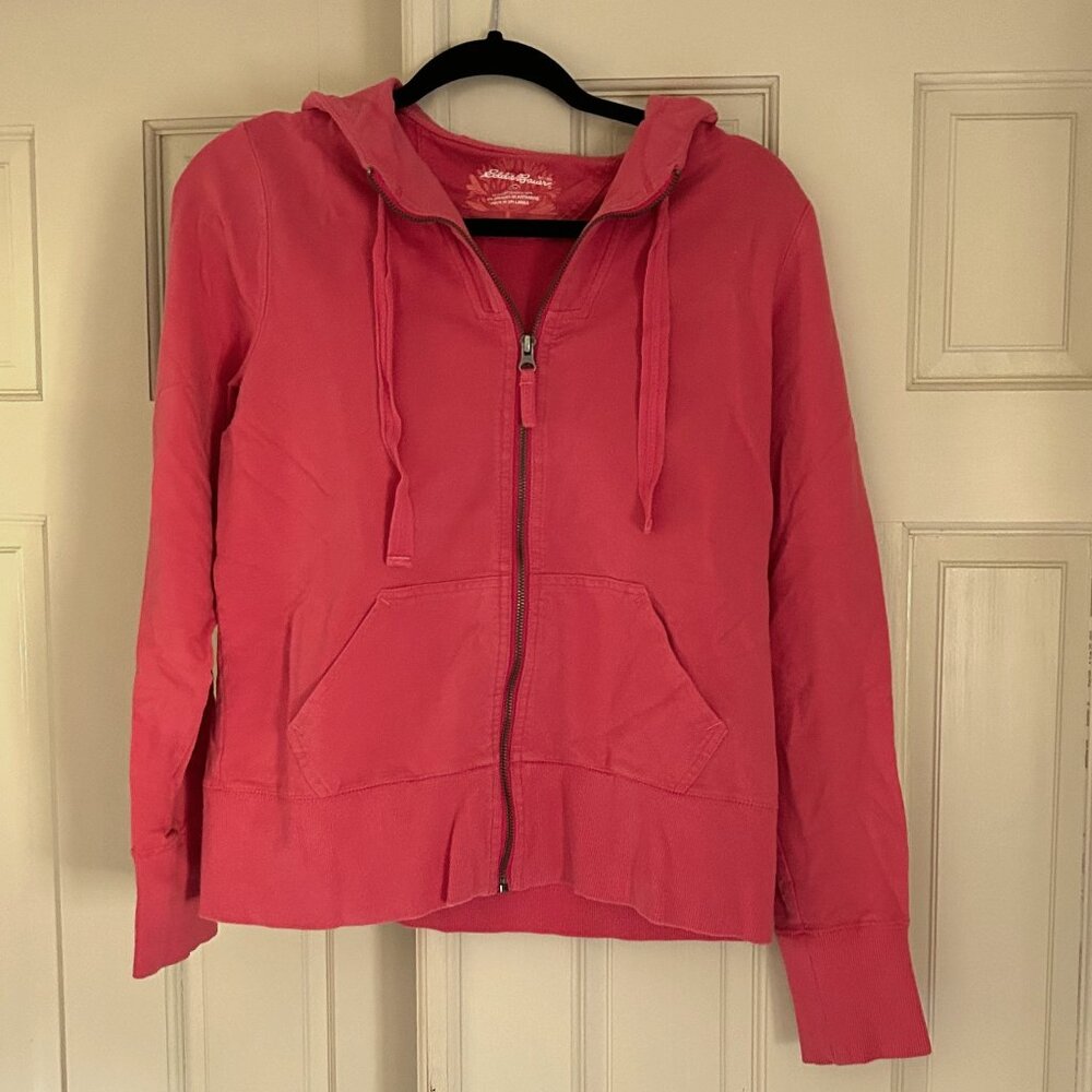 Women's Eddie Bauer Hoodie--Pink, Size M